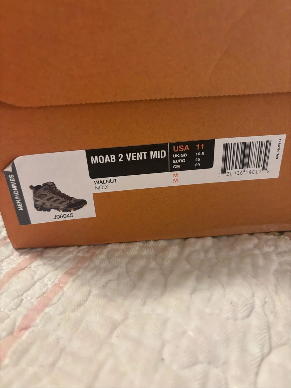 Merrell new box
